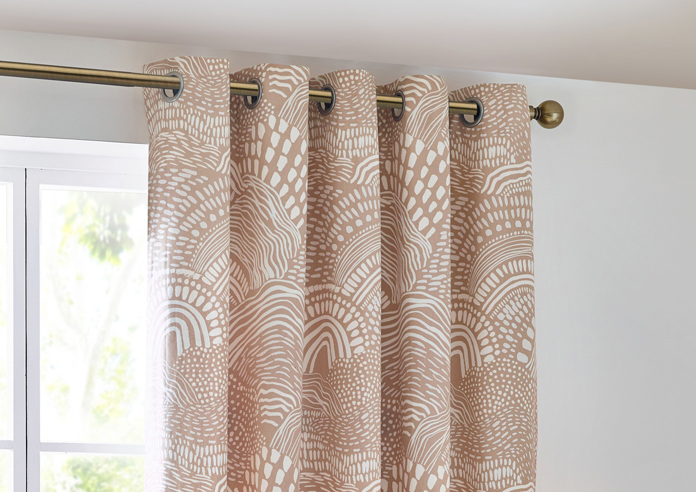 Nola Eyelet, Oat - Ready Made Curtains - Image 9